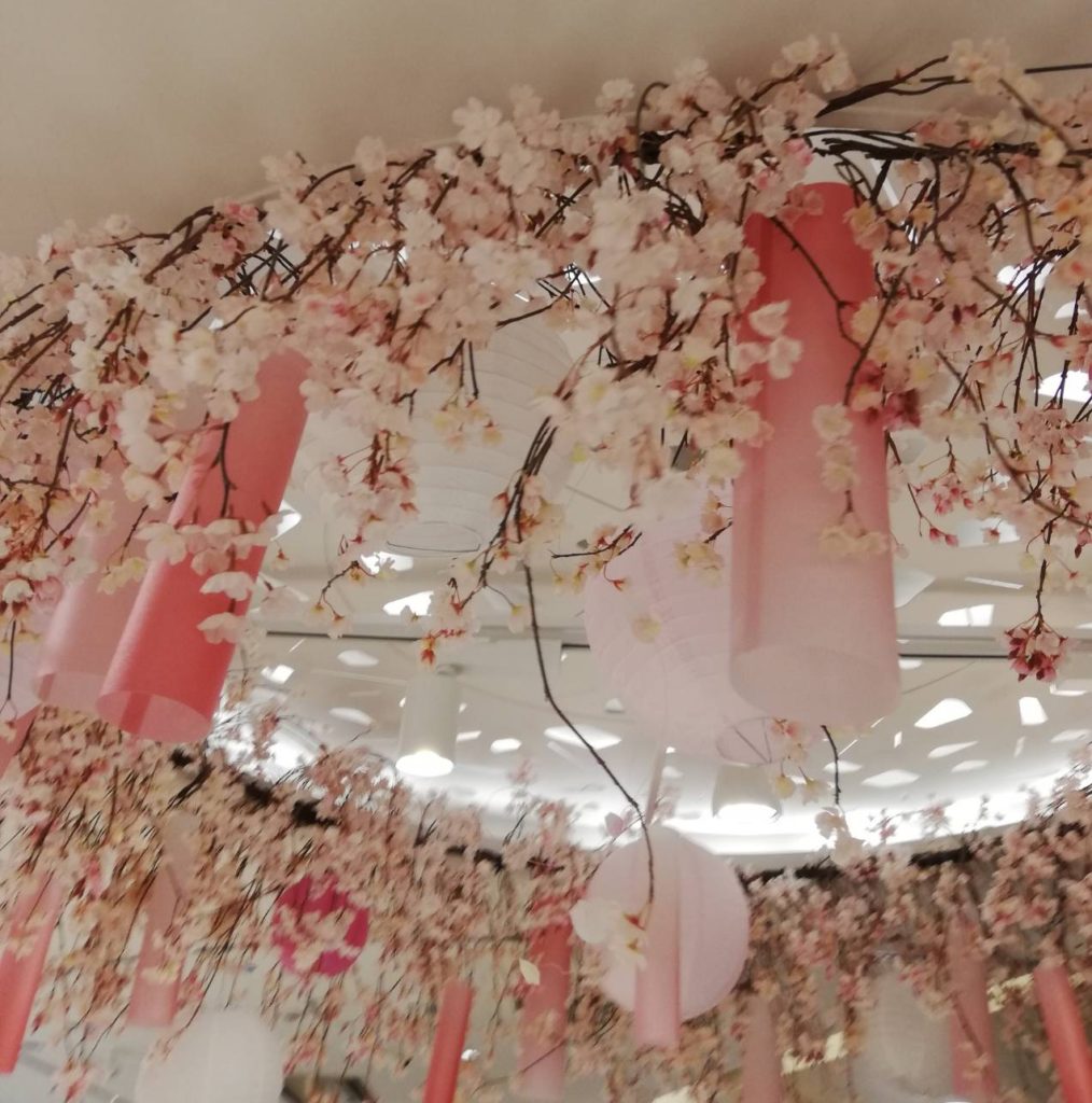 パディオープン桜装飾アトレ松戸