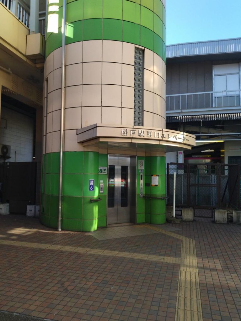 松戸駅東口エレベーター