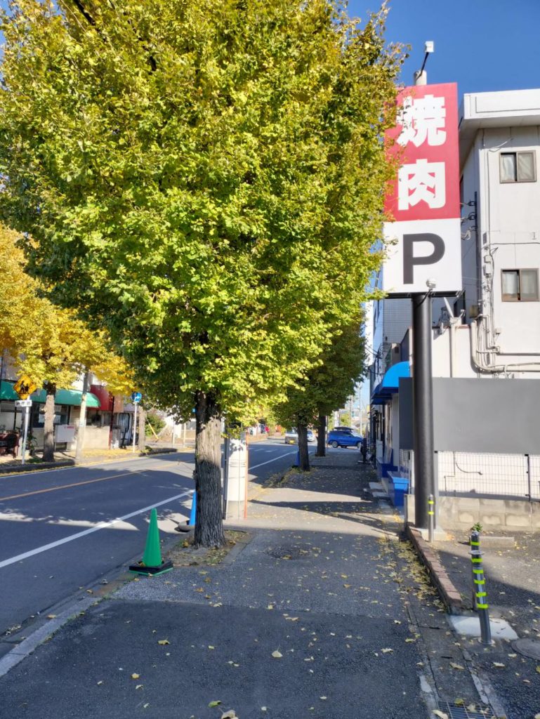 焼肉ホルモン 幸宏オープン駐車場メニュー