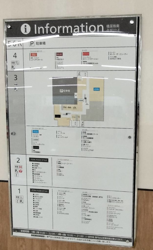 イオンフードスタイル新松戸店3階グリーンボックス閉店
