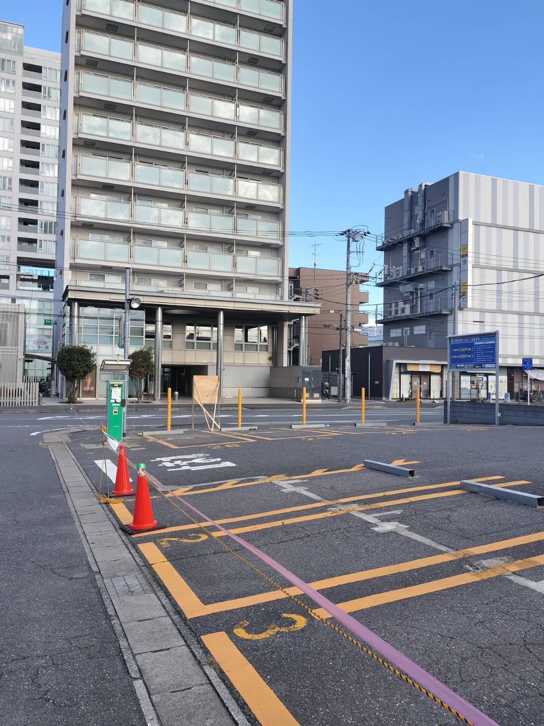 県道51号沿い松戸市東松戸3丁目テナントビル新規建設